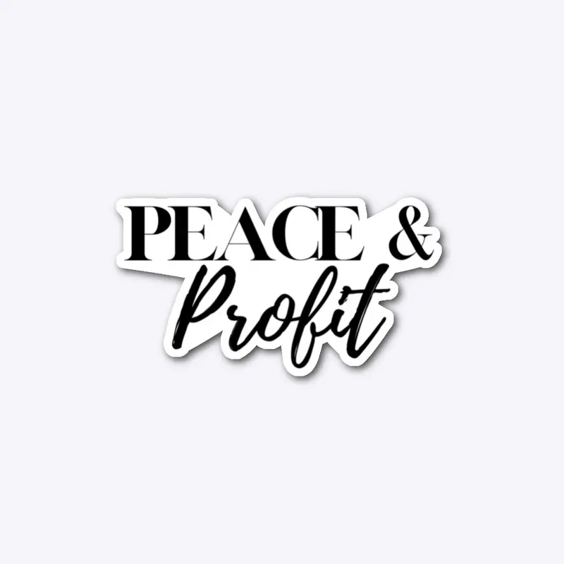 Peace & Profit